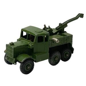 Vintage 1957 Dinky Supertoys Meccano #661 Recovery Tractor Tow – Green